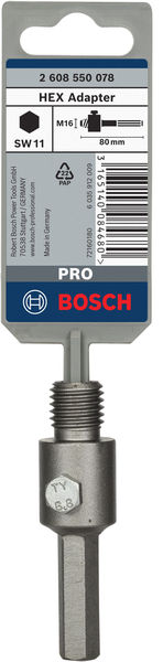 PRO Hex Adapter, M16, 80&nbsp;mm Produktbild img2 L