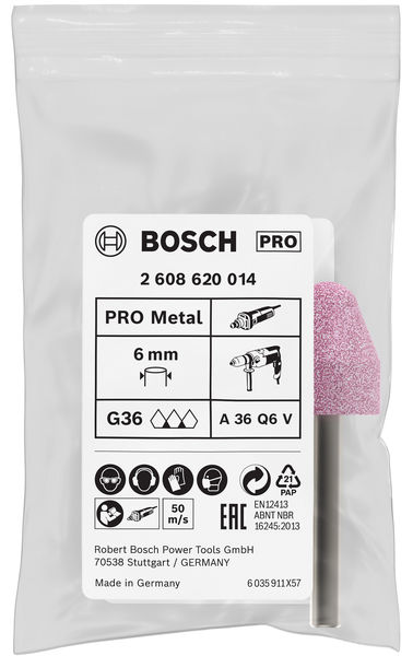 PRO Steel Schleifstiftset, 20&nbsp;x&nbsp;25&nbsp;mm, G60, konisch Produktbild img2 L