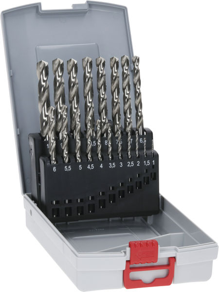 PRO Metal HSS-G Spiralbohrer Set, 19-tlg. Produktbild img2 L