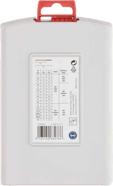 PRO Stainless Steel HSS-Co Spiralbohrer-Set, 19-tlg. Produktbild img4 L