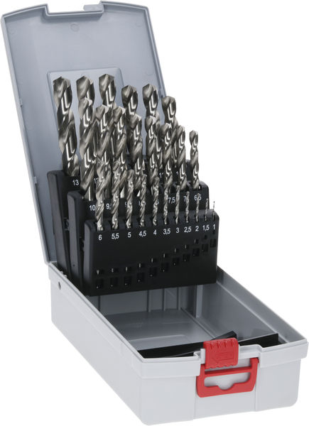 PRO Metal HSS-G Spiralbohrer Set, 25-tlg. Produktbild img2 L