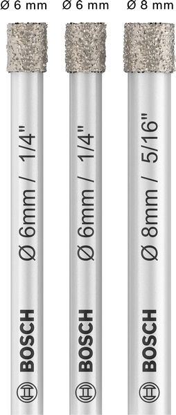 PRO Ceramic dry Bohrer-Set, 6 x 66, 6 x 66, 8 x 66 mm, 3-tlg. Produktbild img5 L