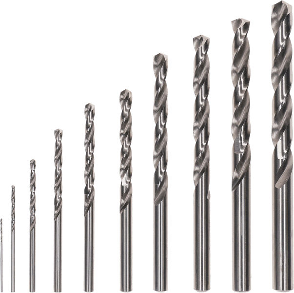 PRO Metal HSS-G Spiralbohrer Set, 10-tlg. Produktbild img1 L