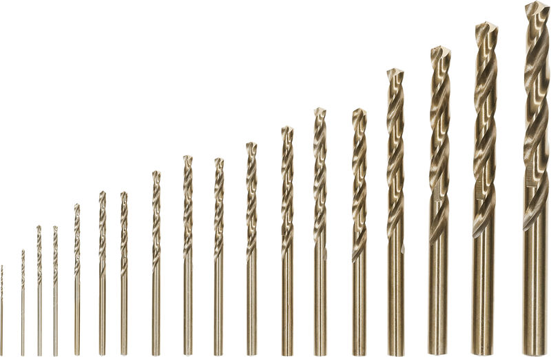 PRO Stainless Steel HSS-Co Spiralbohrer-Set, 18-tlg. Produktbild img1 L