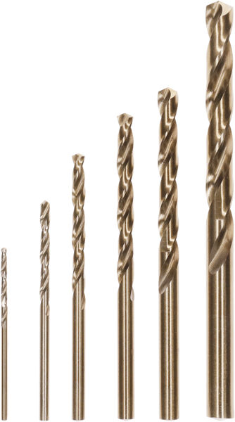 PRO Stainless Steel HSS-Co Spiralbohrer-Set, 6-tlg. Produktbild img1 L