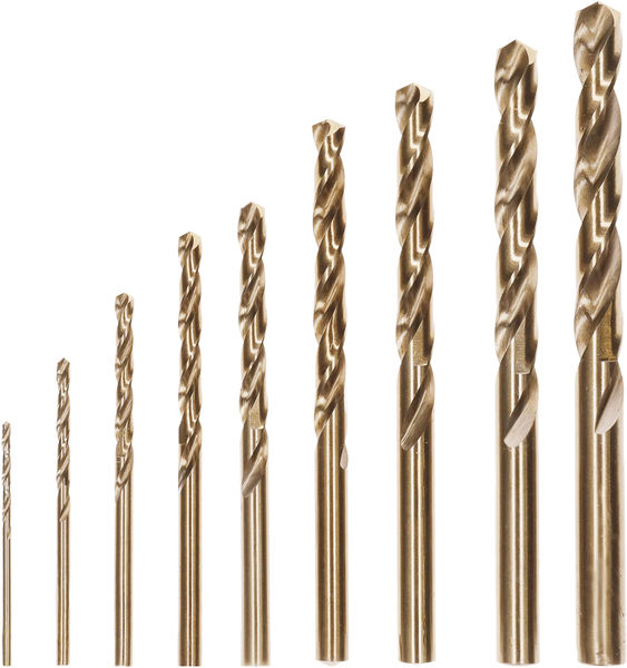 PRO Stainless Steel HSS-Co Spiralbohrer-Set, 10-tlg. Produktbild img1 L