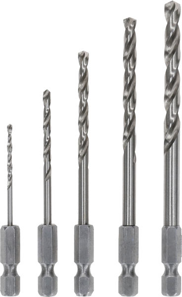 PRO Metal HSS-G Hex Spiralbohrer Set, 5-tlg. Produktbild img1 L