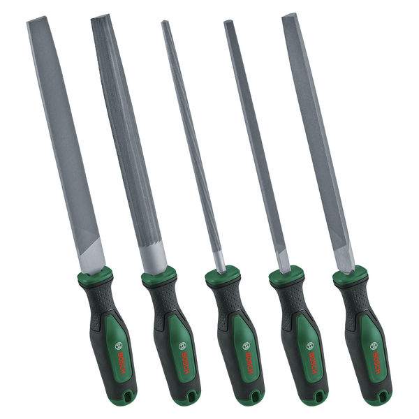 Handwerkzeuge Feilen-Set 200 mm, 5-tlg. Produktbild img1 L
