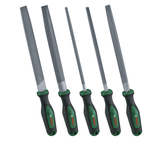 Handwerkzeuge Feilen-Set 200 mm, 5-tlg. Produktbild img3 L