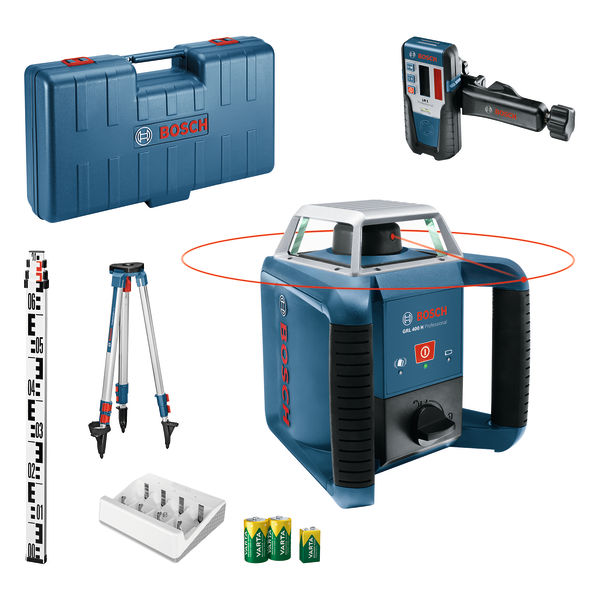 Rotationslaser GRL 400 H im Handwerkerkoffer Produktbild img1 L