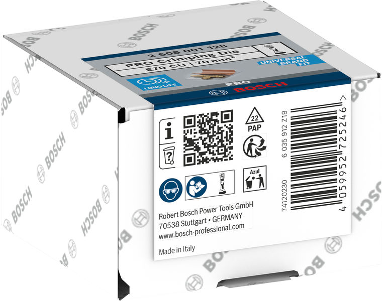 PRO Presseinsatz, E70 CU, 70 mm², Kupfere Produktbild img2 L