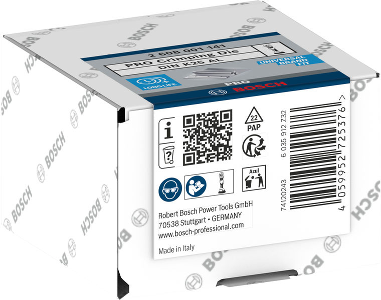 PRO Presseinsatz, K25 AL, 150&nbsp;mm², Aluminiume Produktbild img2 L