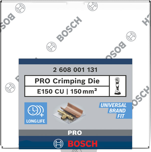 PRO Presseinsatz, E150 CU, 150 mm², Kupfere Produktbild img3 L
