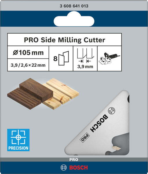 PRO Scheibenfräser, 105 x 22 x 4&nbsp;mm, 8 Zähne Produktbild img3 L