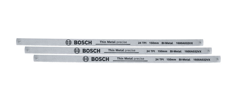 Handwerkzeuge Bügelsägeblätter 150 mm 24 TPI 3 Stück Produktbild img1 L