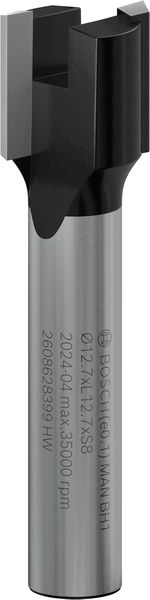 PRO Scharniernutfräser, zweischneidig, Ø 12,7&nbsp;x&nbsp;L 12,7, Schaft 8&nbsp;mm Produktbild img1 L
