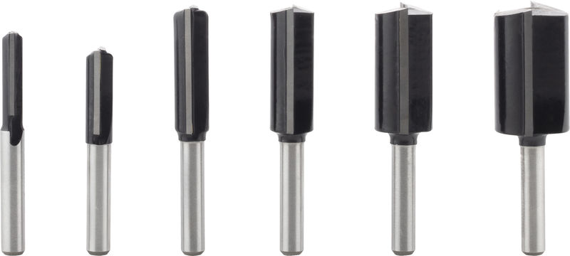 PRO Nutfräser-Set, Schaft 6&nbsp;mm, 6-tlg Produktbild img1 L