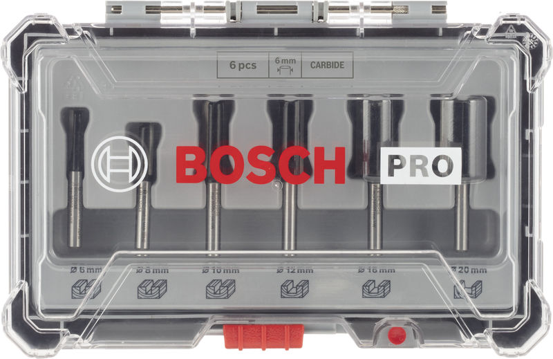 PRO Nutfräser-Set, Schaft 6&nbsp;mm, 6-tlg Produktbild img3 L