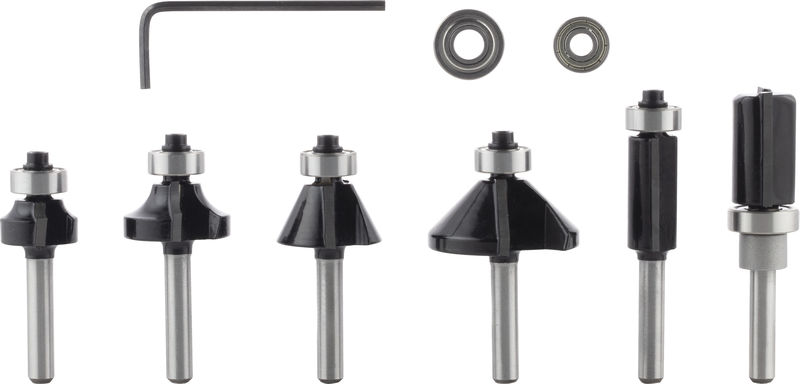 PRO Kantenfräser-Set, 6 mm, 6-tlg Produktbild img1 L
