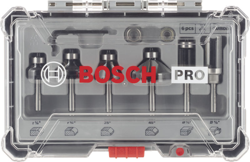 PRO Kantenfräser-Set, 6-tlg Produktbild img3 L