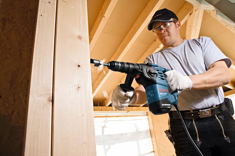 Bohrhammer mit SDS plus GBH 3-28 DFR, Handwerkerkoffer Produktbild img6 L