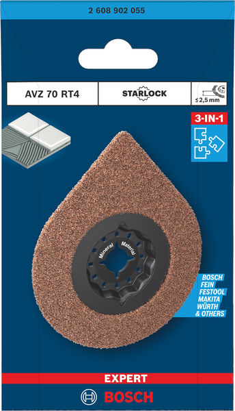 EXPERT AVZ 70 RT4 3 max Fugenentfernungsplatte, Ø 70 mm Produktbild img2 L