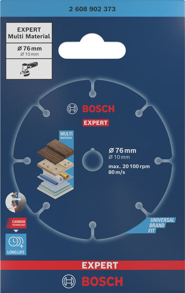 EXPERT&nbsp;Multi Material Carbide-Trennscheibe, 76&nbsp;x&nbsp;10&nbsp;mm Produktbild img2 L