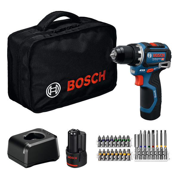 Akku-Bohrschrauber GSR 12V-32, 2x Akku GBA 12V 2.0Ah, Werkzeugtasche Produktbild img1 L