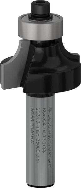 PRO Abrundfräser, R 6, Schaft 8&nbsp;mm Produktbild img1 L