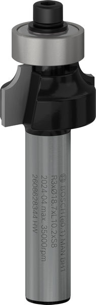 PRO Abrundfräser, R 3, Schaft 8&nbsp;mm Produktbild img1 L