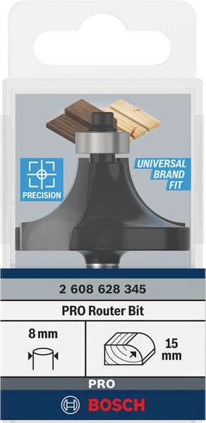 PRO Abrundfräser, R 15, Schaft 8&nbsp;mm Produktbild img3 L