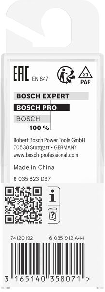 PRO Bündigfräser mit untenlieg. Führungskugellager, Ø 9,5&nbsp;x&nbsp;L 25,4, Schaft 8&nbsp;mm Produktbild img4 L