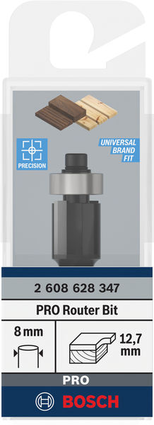 PRO Bündigfräser mit untenlieg. Führungskugellager, Ø 12,7&nbsp;x&nbsp;L 13, Schaft 8&nbsp;mm Produktbild img3 L