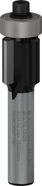 PRO Bündigfräser mit untenlieg. Führungskugellager, Ø 12,7&nbsp;x&nbsp;L 13, Schaft 8&nbsp;mm Produktbild img1 L