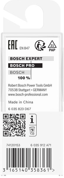 PRO Nutfräser, zweischneidig, Ø 14&nbsp;x&nbsp;L 19,6, Schaft 8&nbsp;mm Produktbild img4 L