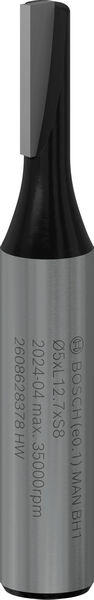 PRO Nutfräser, einschneidig, Ø 5&nbsp;x&nbsp;L 12,7, Schaft 8&nbsp;mm Produktbild img1 L