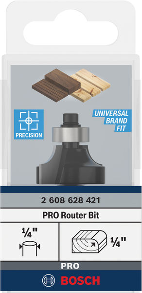 PRO Abrundfräser, R 1/4", Schaft 1/4" Produktbild img3 L