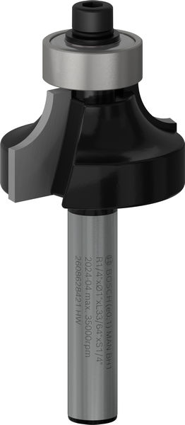 PRO Abrundfräser, R 1/4", Schaft 1/4" Produktbild img1 L