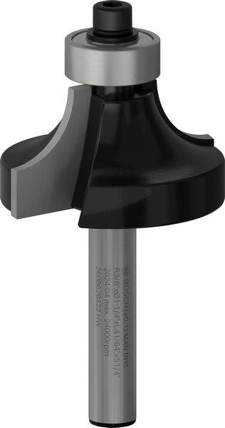 PRO Abrundfräser, R 3/8", Schaft 1/4" Produktbild img1 L