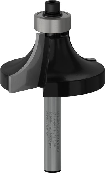 PRO Abrundfräser, R 12,7, Schaft 6&nbsp;mm Produktbild img1 L