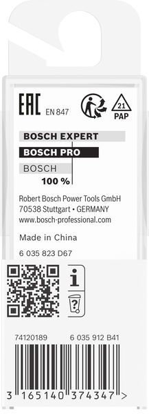 PRO Bündigfräser mit untenlieg. Führungskugellager, Ø 6,4&nbsp;x&nbsp;L 16,2, Schaft 6&nbsp;mm Produktbild img4 L