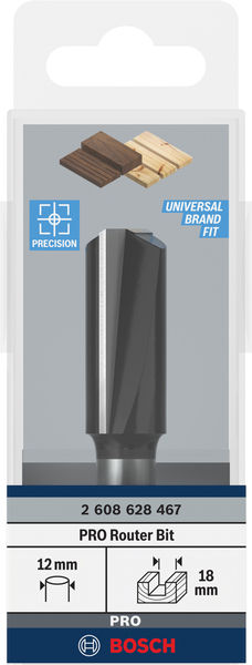 PRO Nutfräser, zweischneidig, Ø 18&nbsp;x&nbsp;L 40, Schaft 12&nbsp;mm Produktbild img3 L