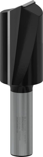 PRO Nutfräser, zweischneidig, Ø 25&nbsp;x&nbsp;L 40, Schaft 12&nbsp;mm Produktbild img1 L