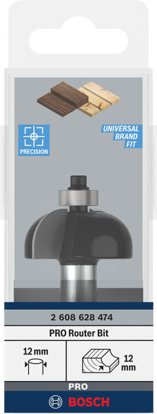 PRO Hohlkehlfräser, R&nbsp;12, Schaft 12&nbsp;mm Produktbild img3 L