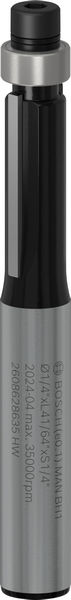 PRO Bündigfräser mit untenlieg. Führungskugellager, Ø 1/4"xL 21/32", Schaft 1/4" Produktbild img1 L