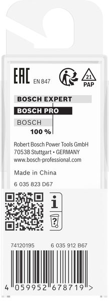 PRO Bündigfräser mit untenliegendem Führungskugellager, Ø6,35 x L20, Schaft 8&nbsp;mm Produktbild img4 L