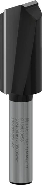 PRO Nutfräser, zweischneidig, Ø 16&nbsp;x&nbsp;L 30, Schaft 8&nbsp;mm Produktbild img1 L