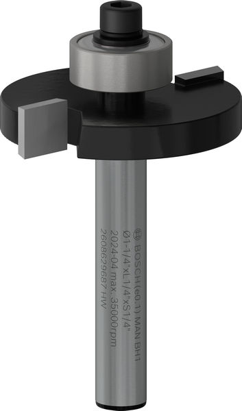 PRO Nutfräser, L 1/4", Schaft 1/4" Produktbild img1 L