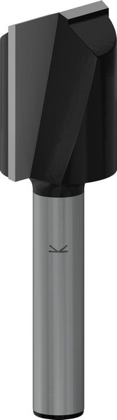 PRO Nutfräser, zweischneidig, Ø 5/8"&nbsp;x&nbsp;L 49/64", Schaft 1/4" Produktbild img2 L