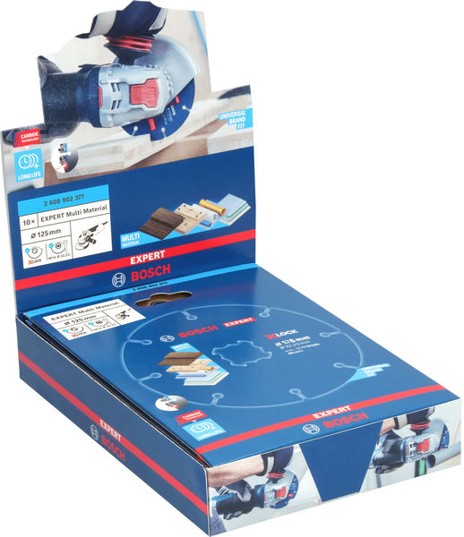 EXPERT Multi Material Carbide-Trennscheibe, 125 x 22,23&nbsp;mm, X-Lock, 10-tlg. Produktbild img2 L
